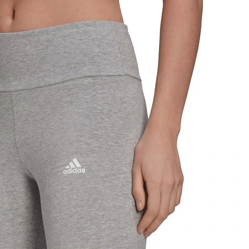 Adidas Womens Essentials High-Waist Leggings - Gray