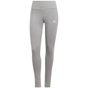 Adidas Womens Essentials High-Waist Leggings - Gray