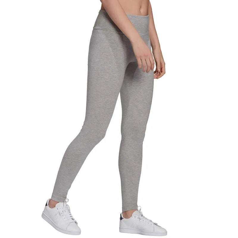 Adidas Womens Essentials High-Waist Leggings - Gray