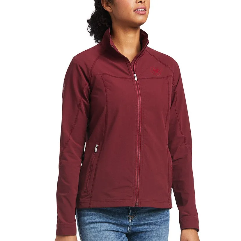 Ariat Ladies Agile Softshell Zinfandel Jacket 10039329