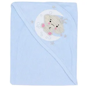 Baby Blue Baby Hooded Towel (Elephant)