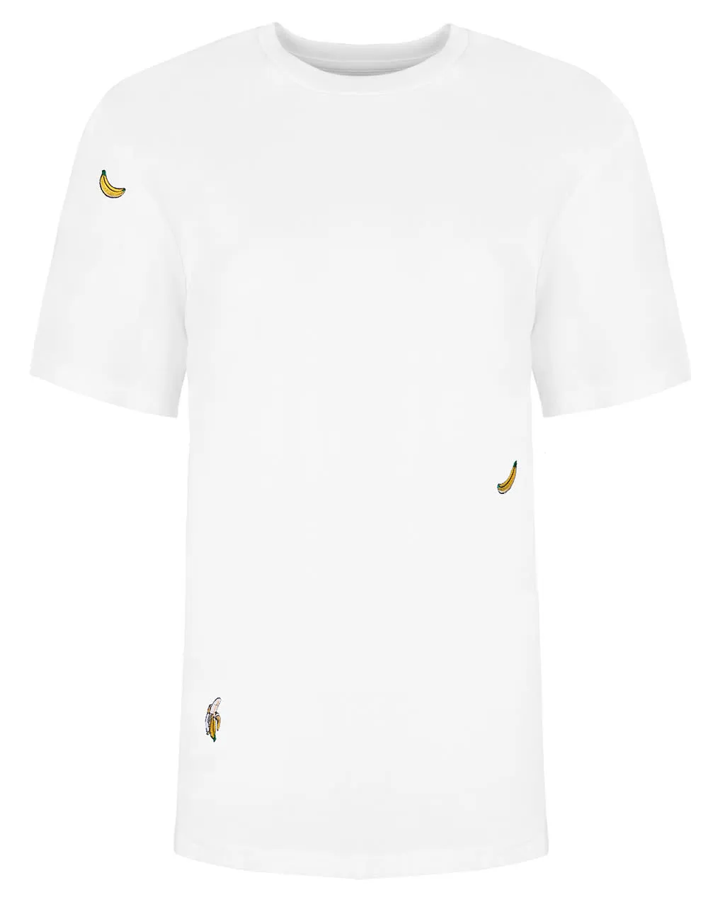 Bananas Embroidered T-Shirt White Men