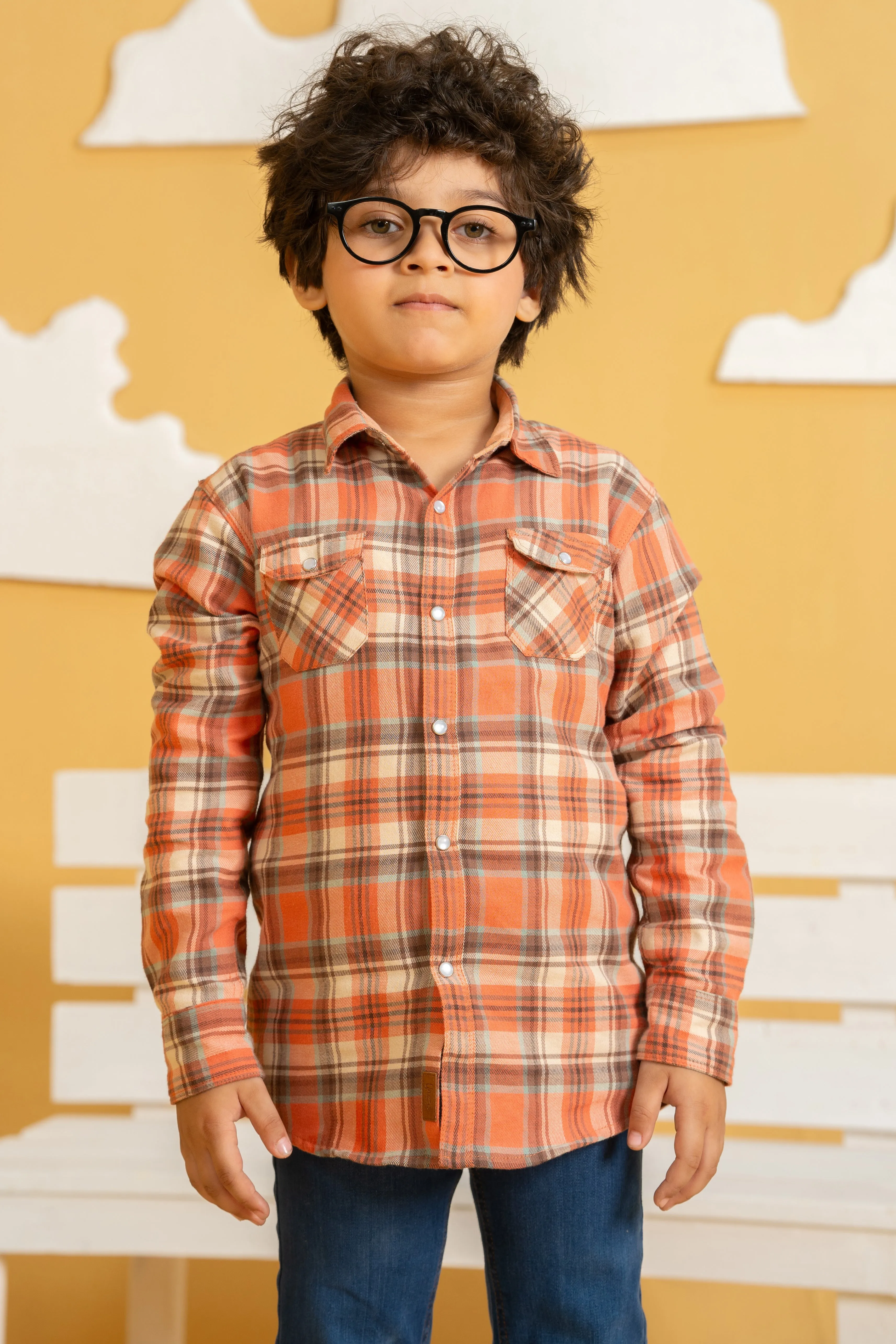 Boys GHASSAN Cotton Casual Shirt