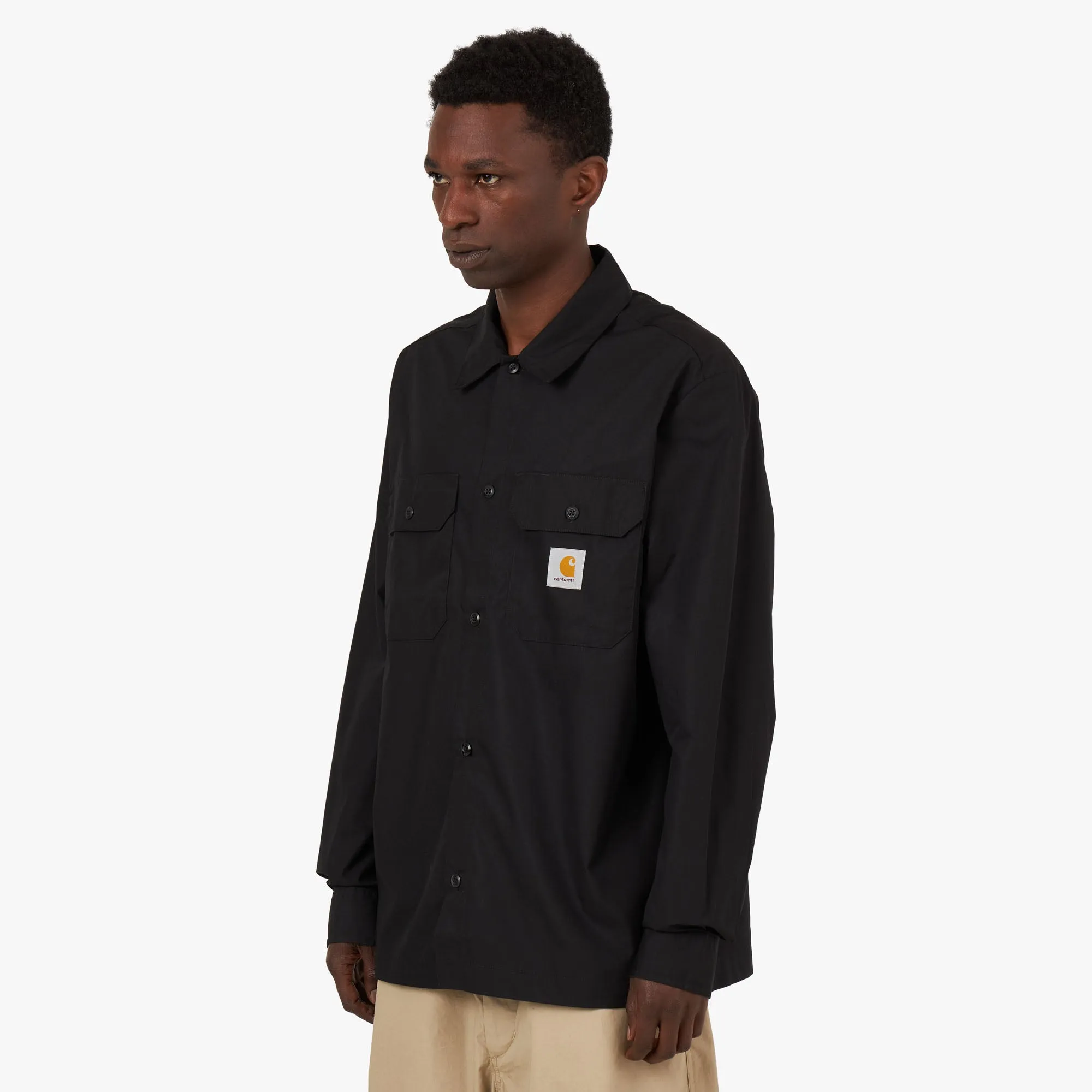 Carhartt WIP Craft Long Sleeve Shirt / Black