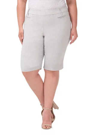 Curvy Pull-on 12” City Shorts with Tummy Control