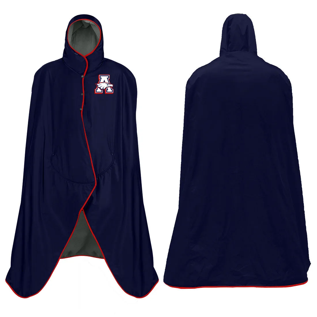 Custom Allen Eagles Hooded Blanket