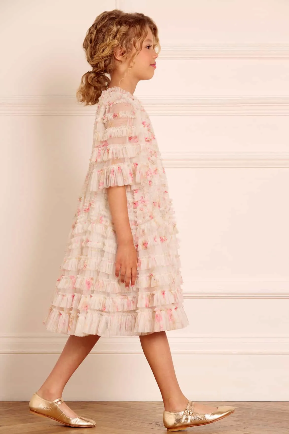 Enchanted Garden La Vie En Rose Kids Dress