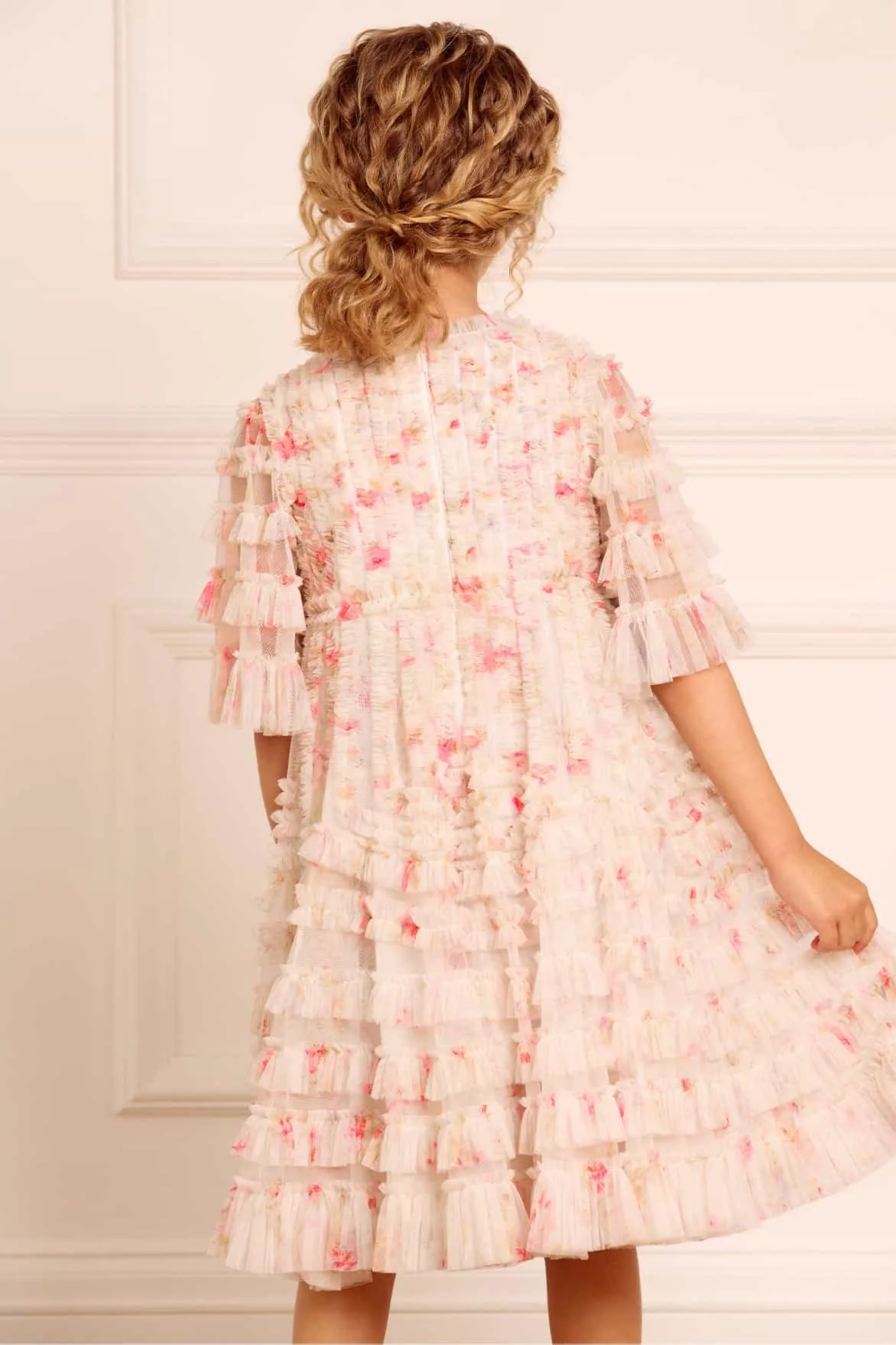 Enchanted Garden La Vie En Rose Kids Dress