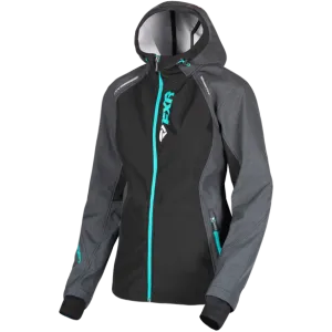 FXR Pulse 2019 Softshell Jacket Charcoal Mint