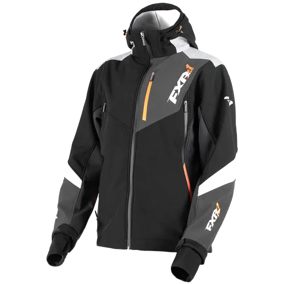 FXR Renegade 2019 Softshell Jacket Black Orange