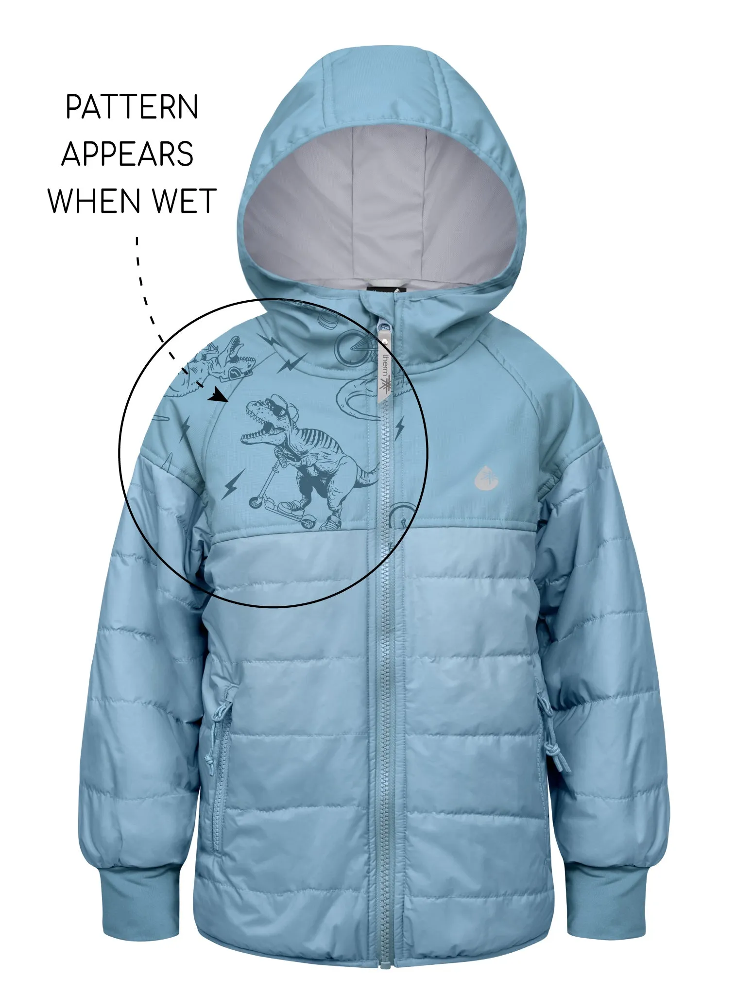 Hydracloud Puffer Jacket - Stone Blue