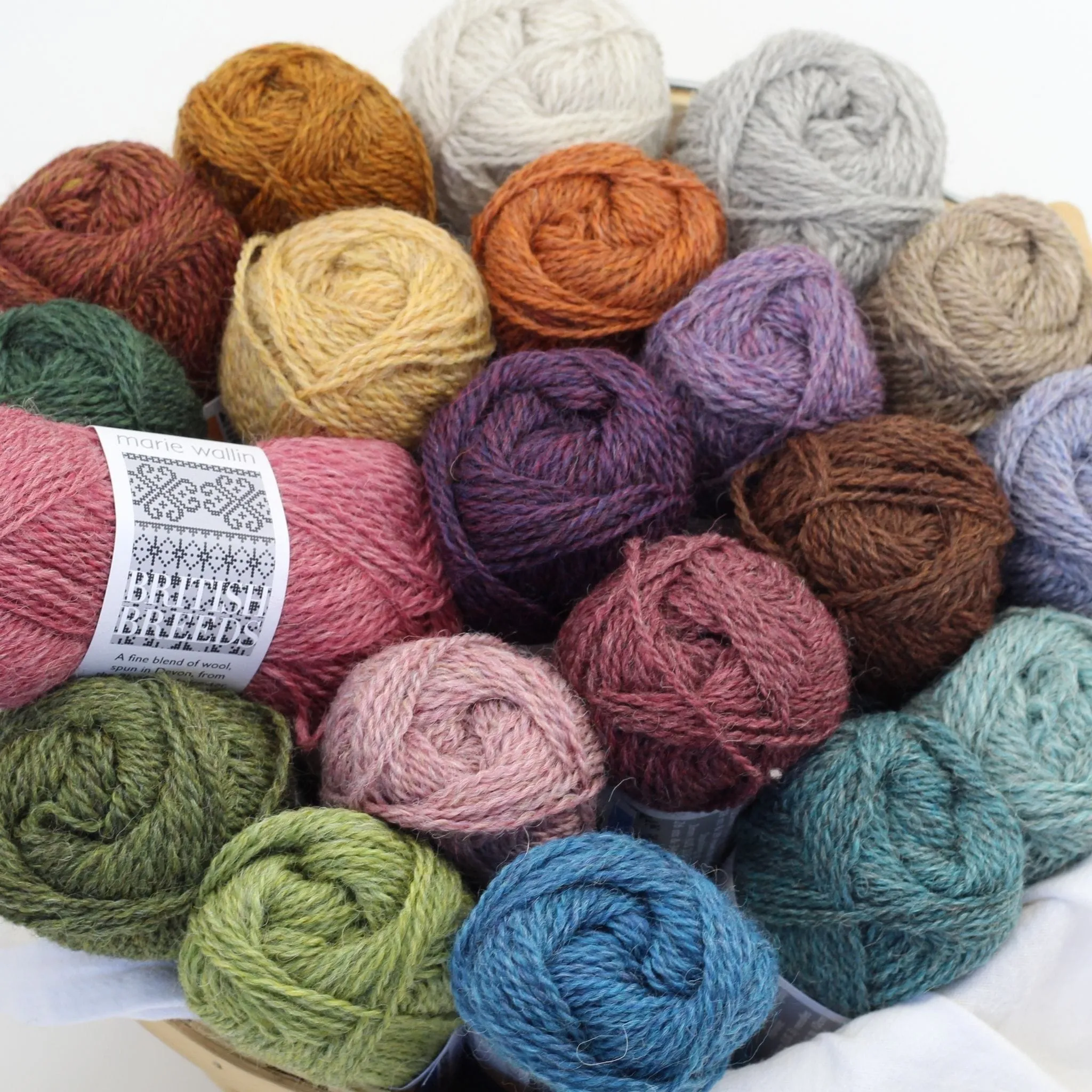 Marie Wallin's BRITISH BREEDS yarn