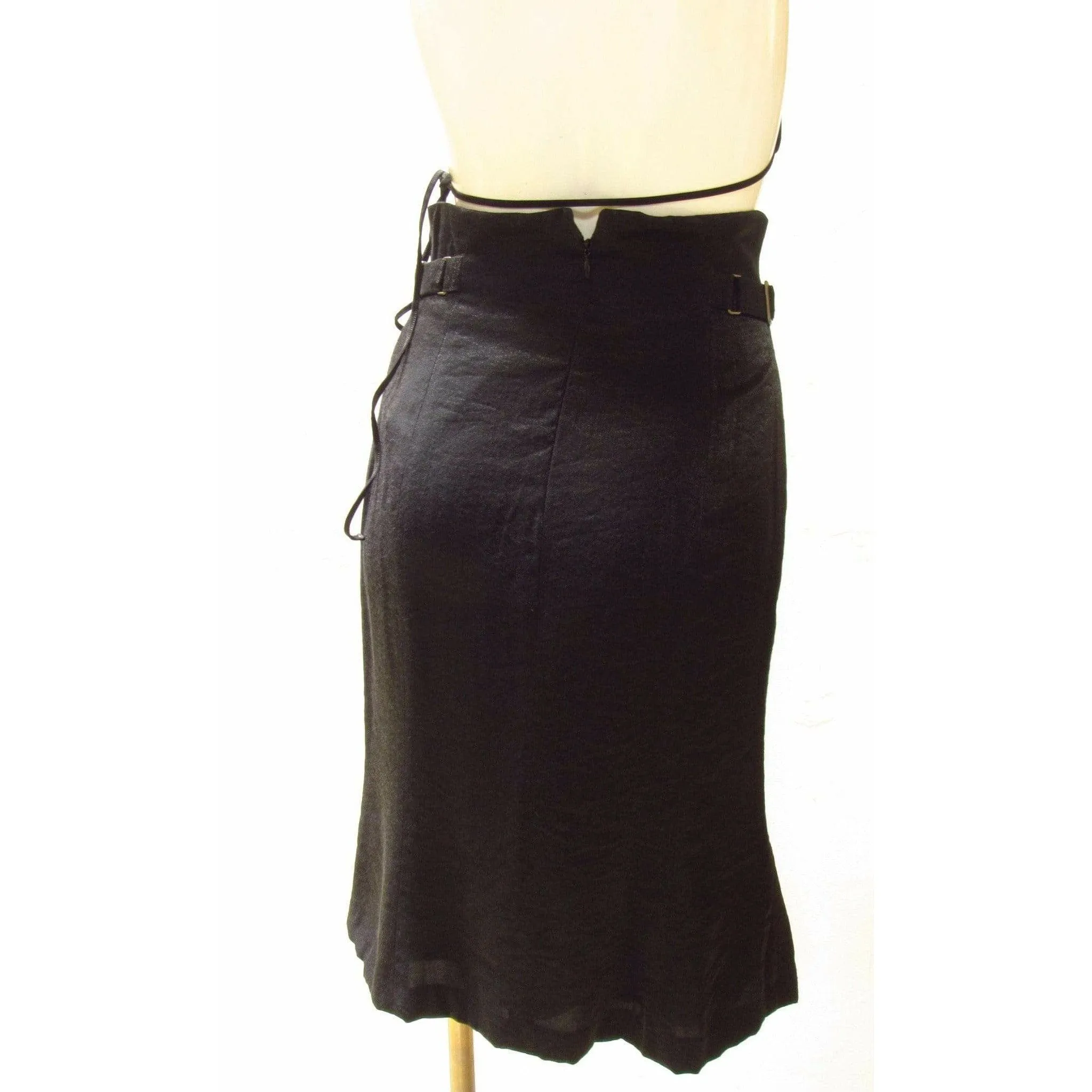 Matsuda Cinched High Waisted Skirt