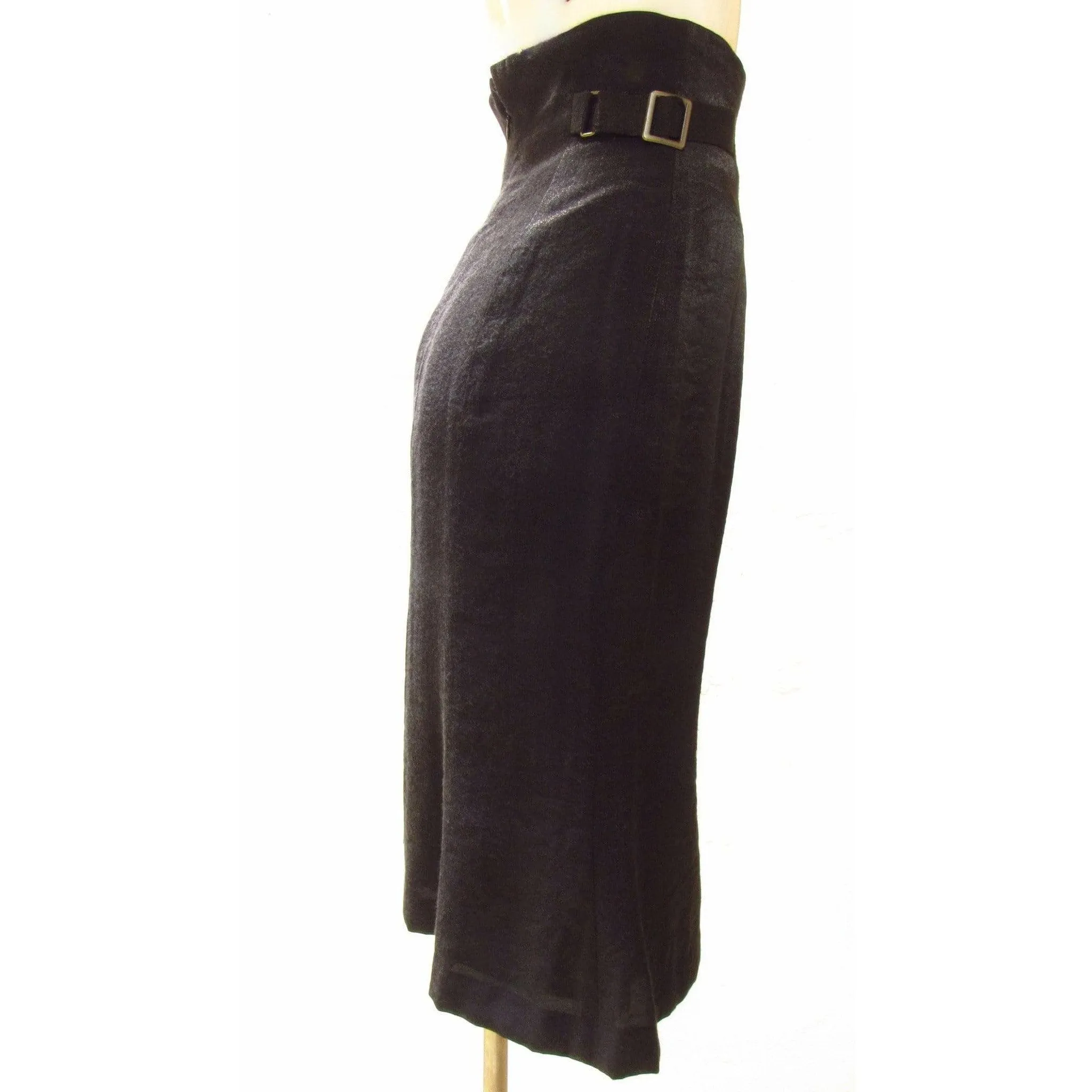 Matsuda Cinched High Waisted Skirt