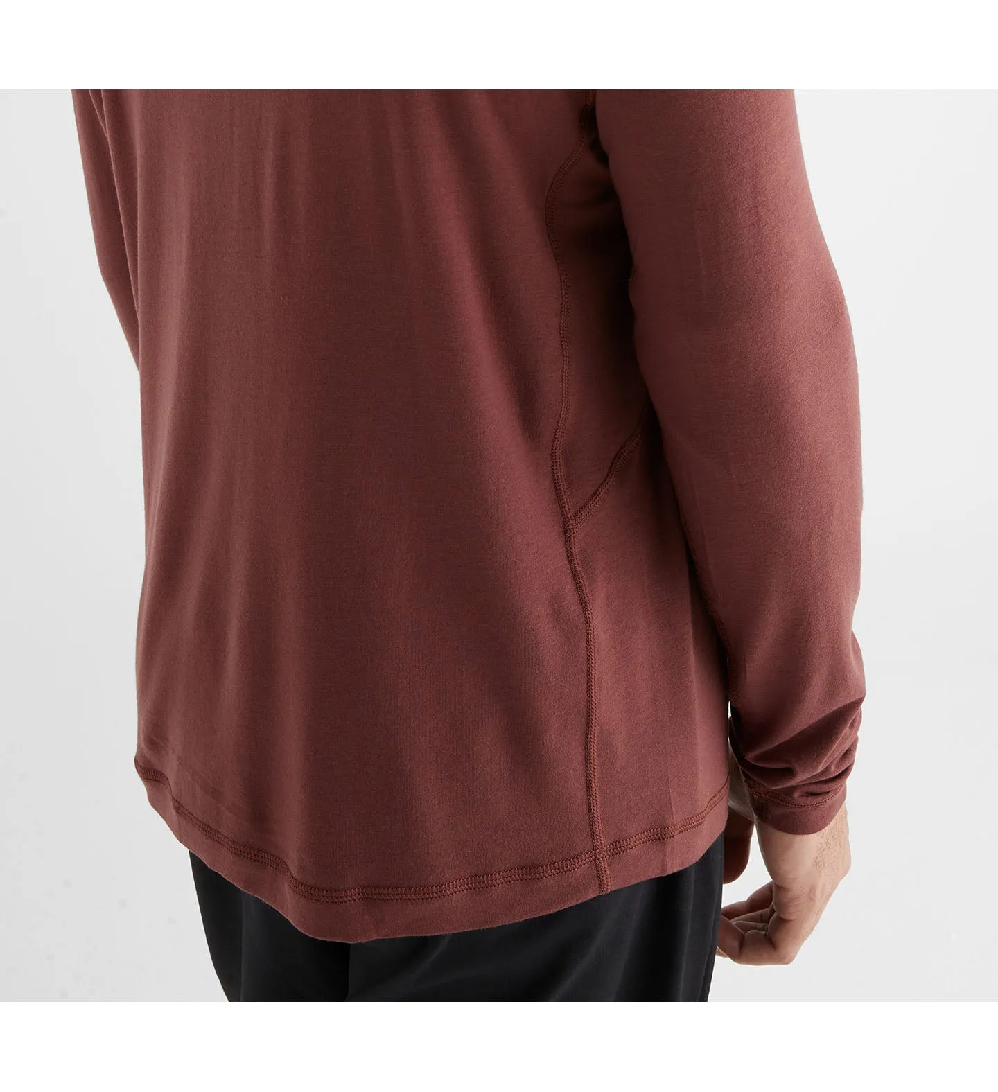 Men's Blended Merino Wool Long Sleeve Tee