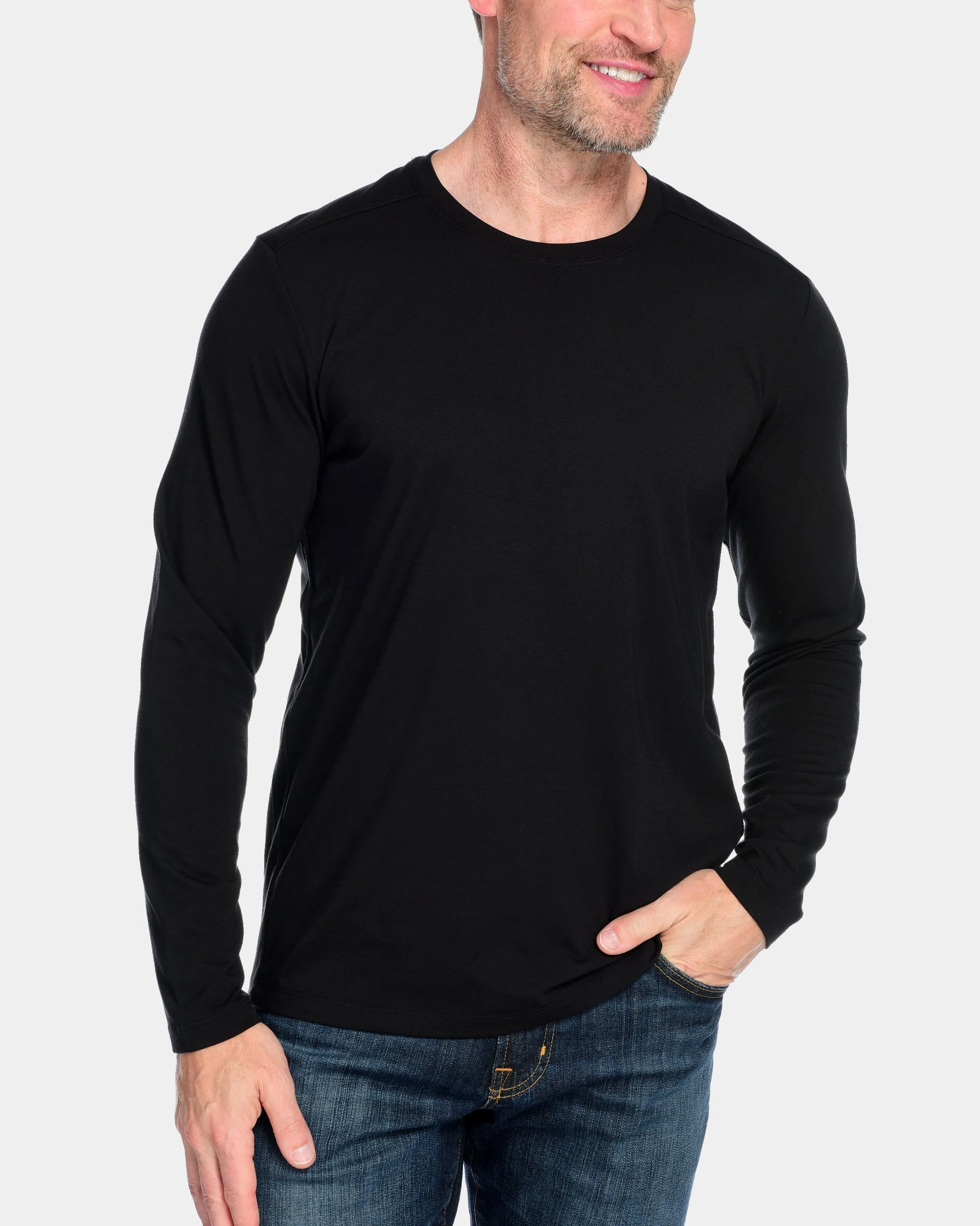 Men's Everyday Cashmere Long Sleeve Crew