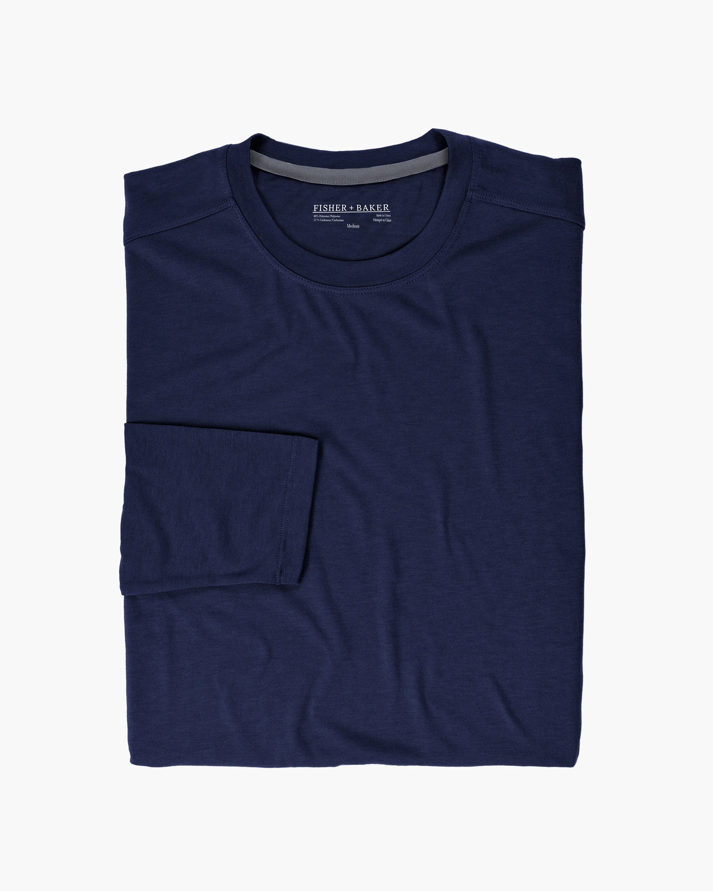 Men's Everyday Cashmere Long Sleeve Crew