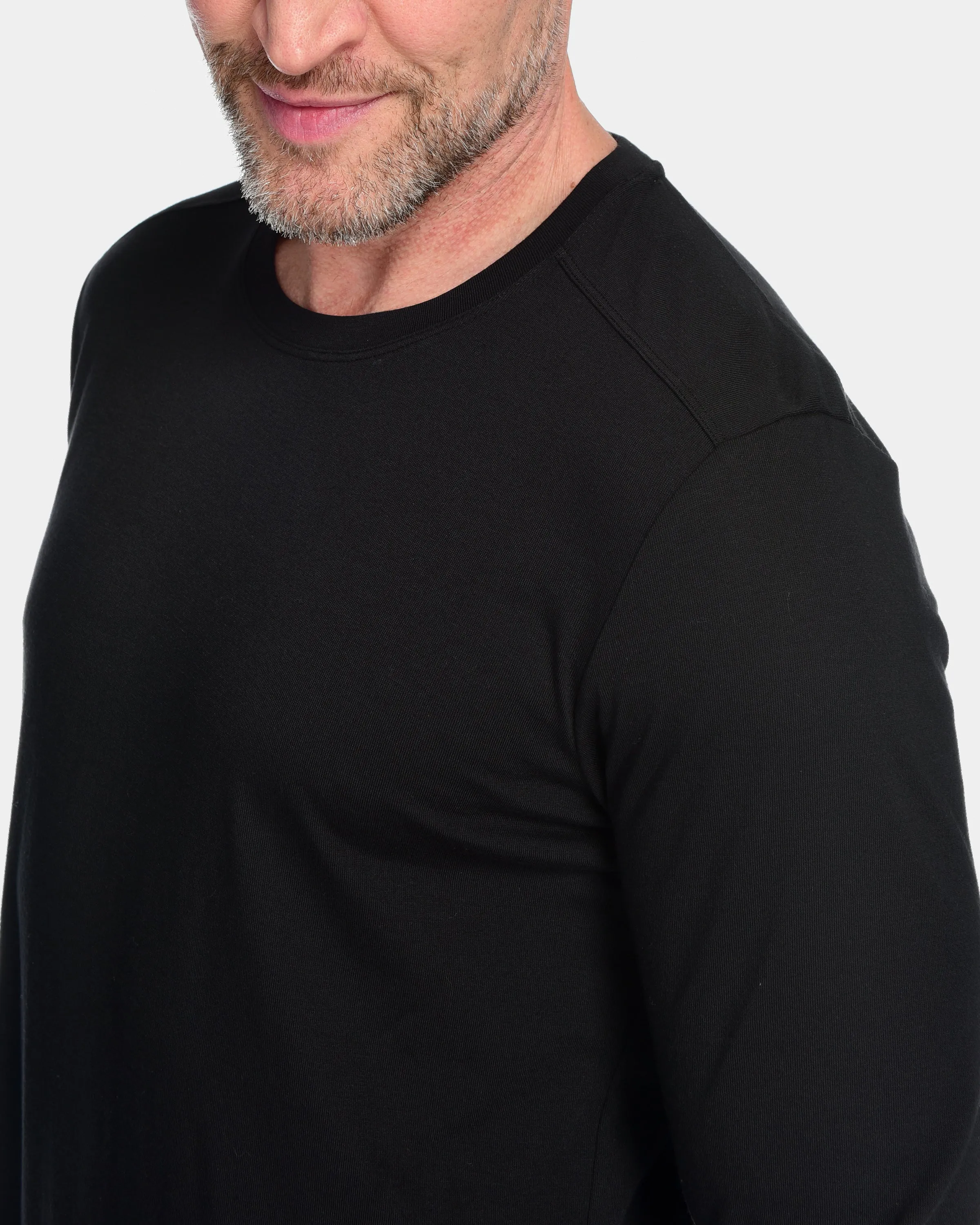 Men's Everyday Cashmere Long Sleeve Crew