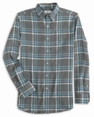 Men's Flannel Reid Plaid Long Sleeve Sportshirt