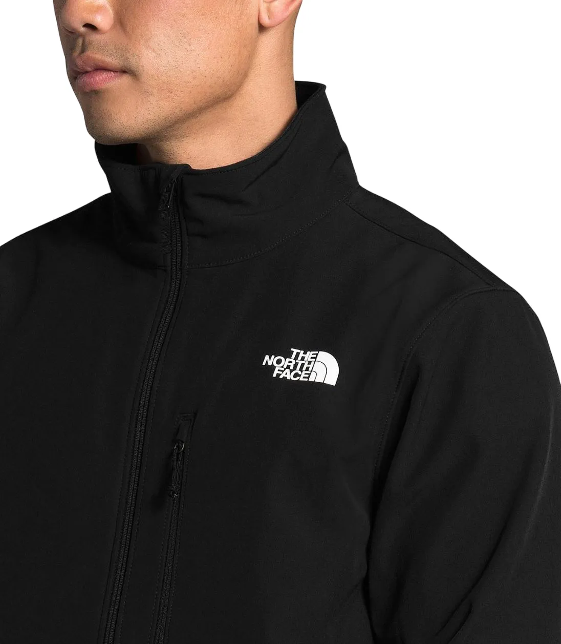 Mens The North Face Apex Bionic Full Zip Black Jacket