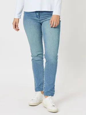 Miracle High Rise Jean - Bleached