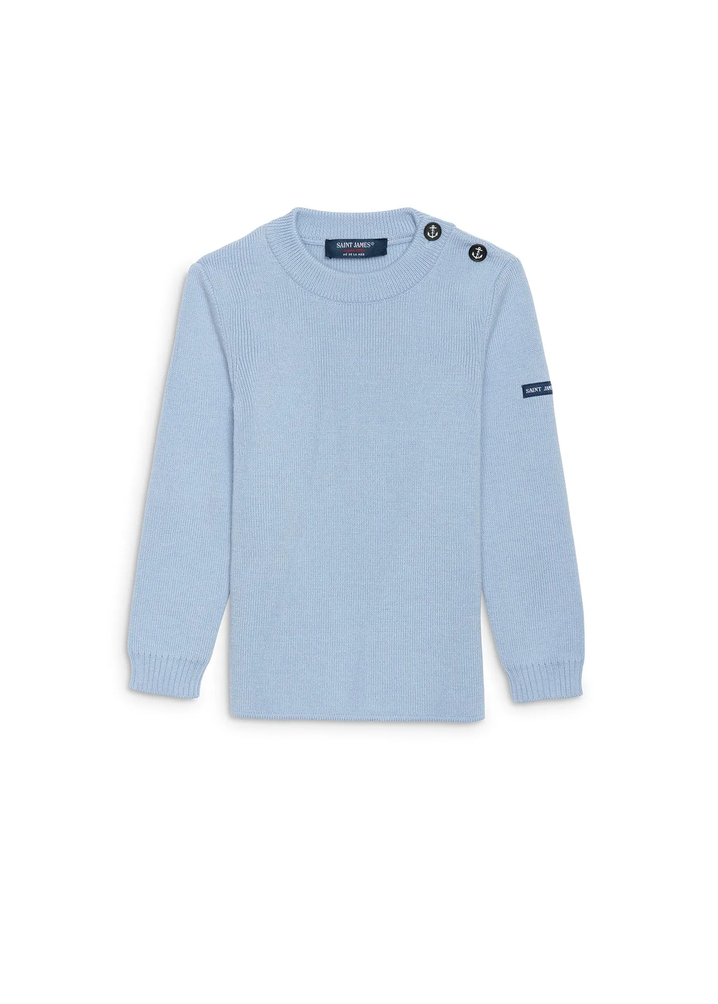 Moussaillon sailor jumper for kids - in blended wool (CIEL)