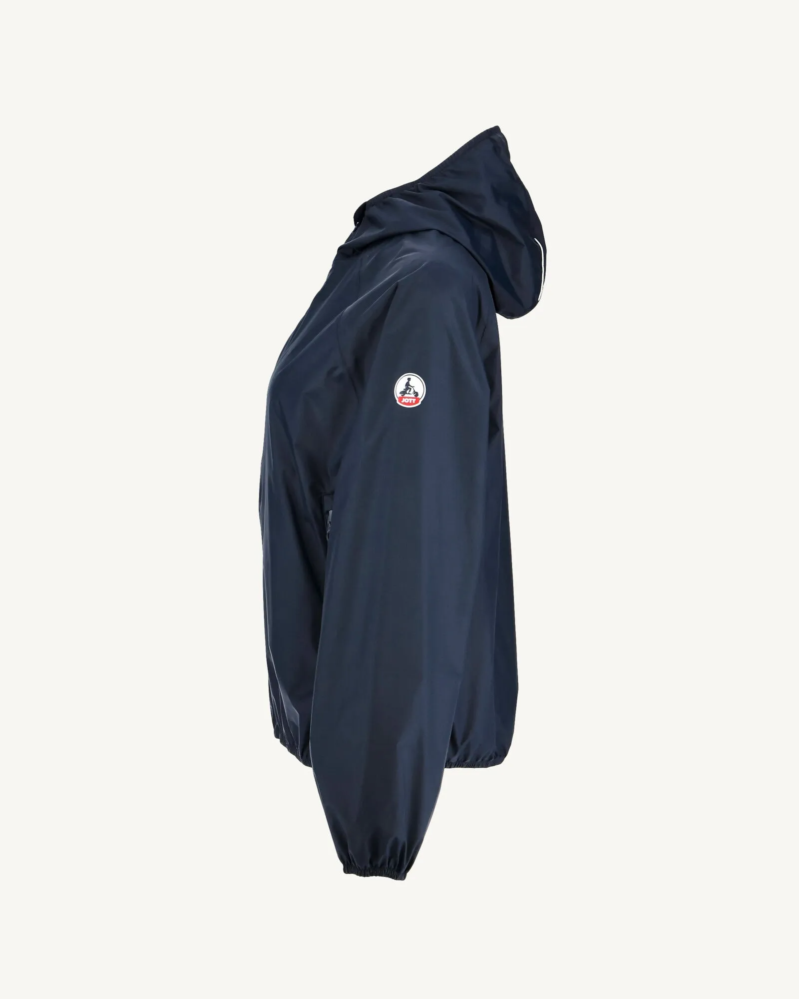 Navy Singapore packable waterproof jacket