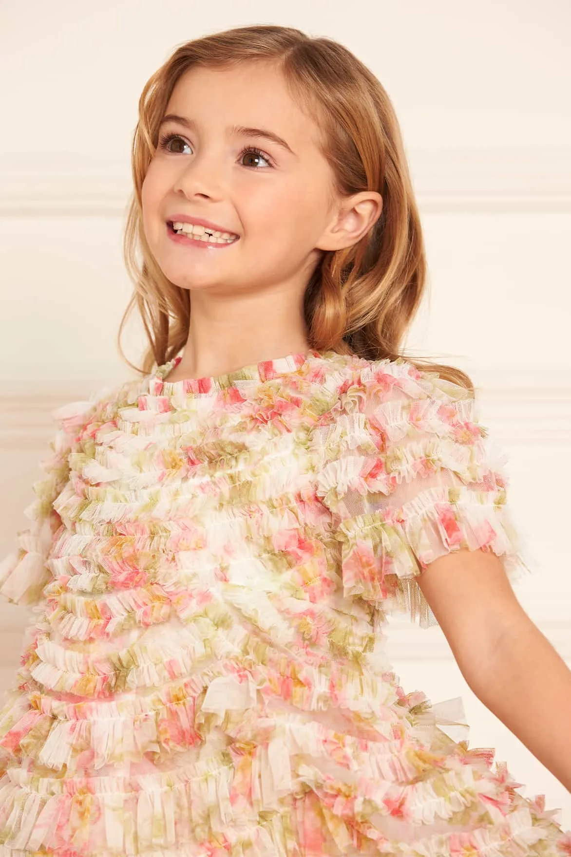 Peony Promise Marilla Ruffle Kids Dress