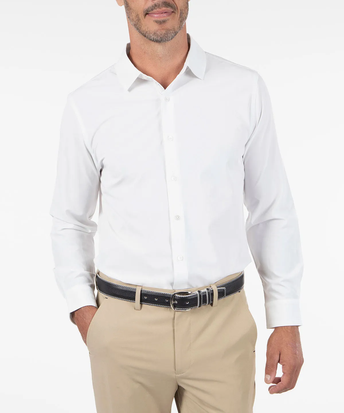 Performance Long Sleeve Poplin Shirt