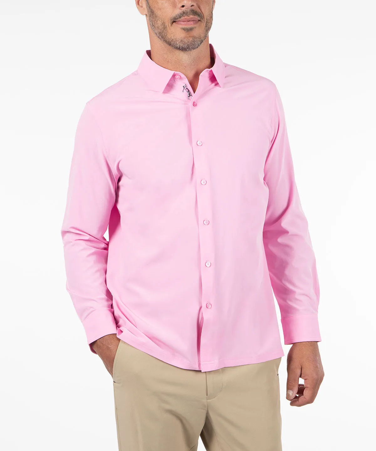 Performance Long Sleeve Poplin Shirt