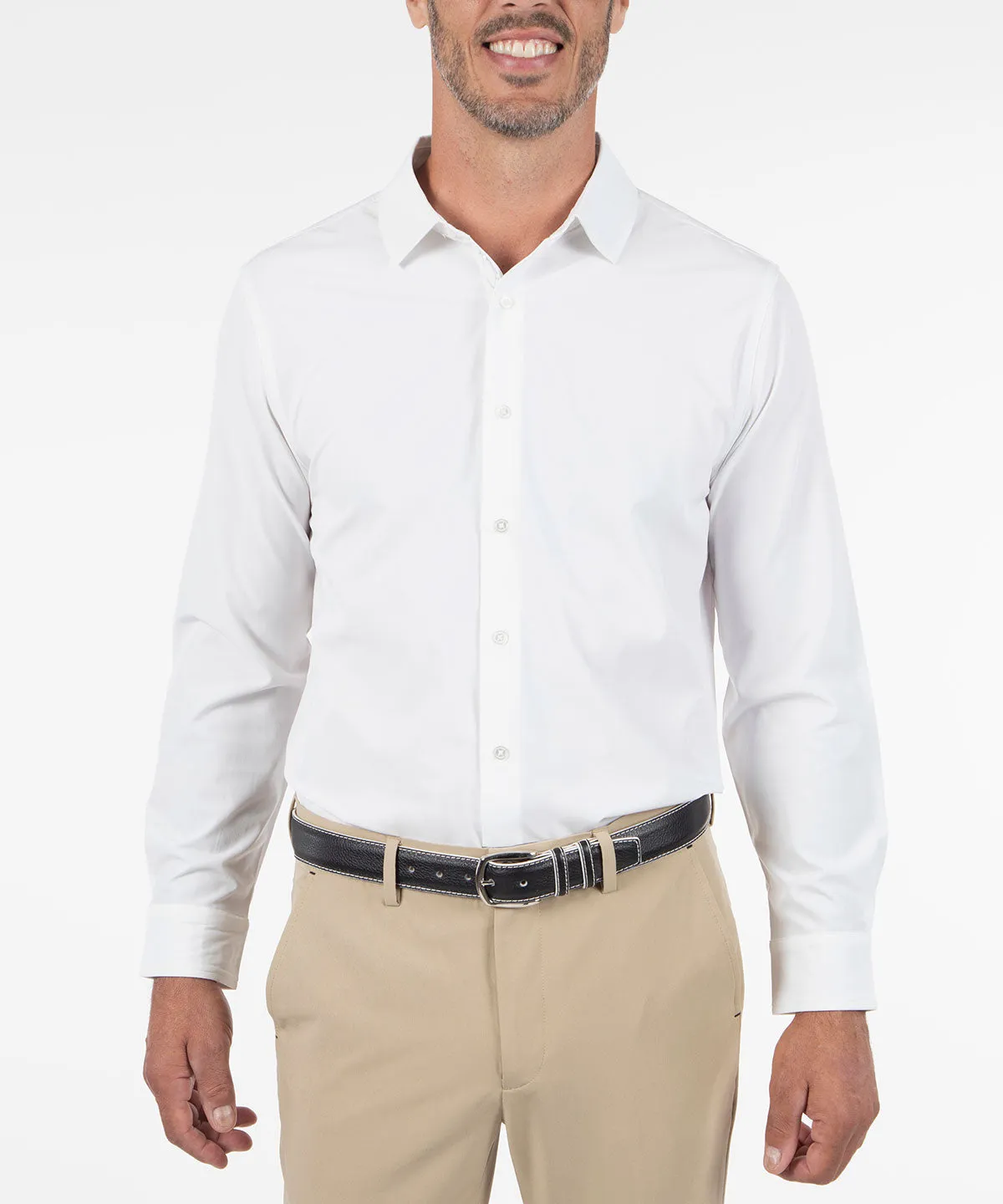 Performance Long Sleeve Poplin Shirt