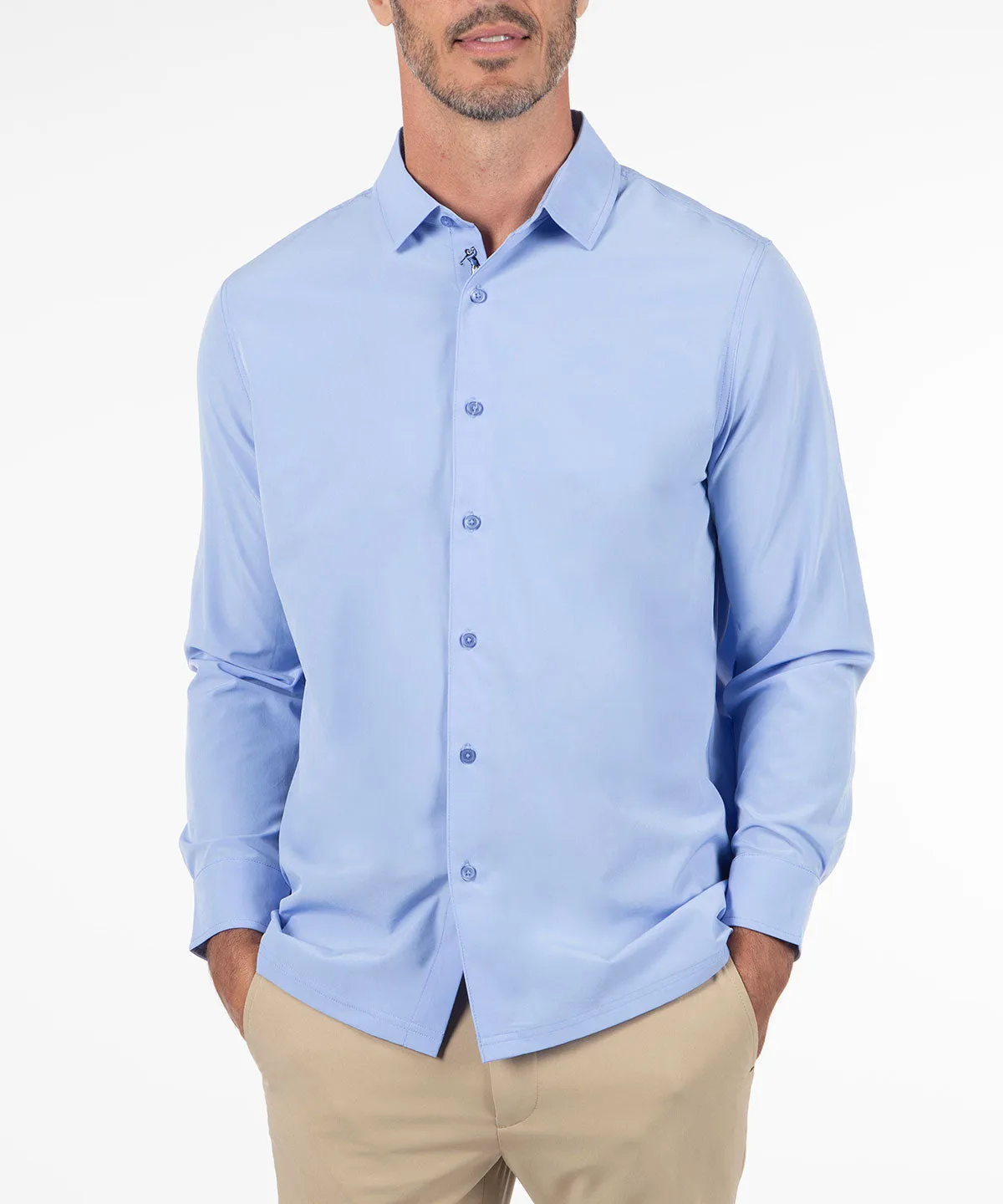 Performance Long Sleeve Poplin Shirt