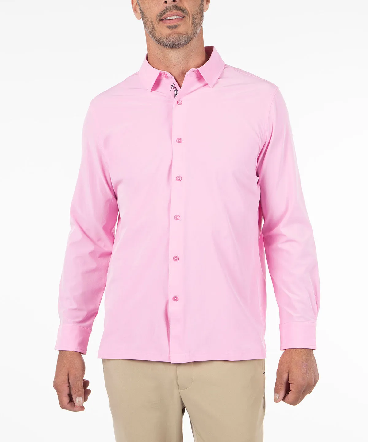 Performance Long Sleeve Poplin Shirt