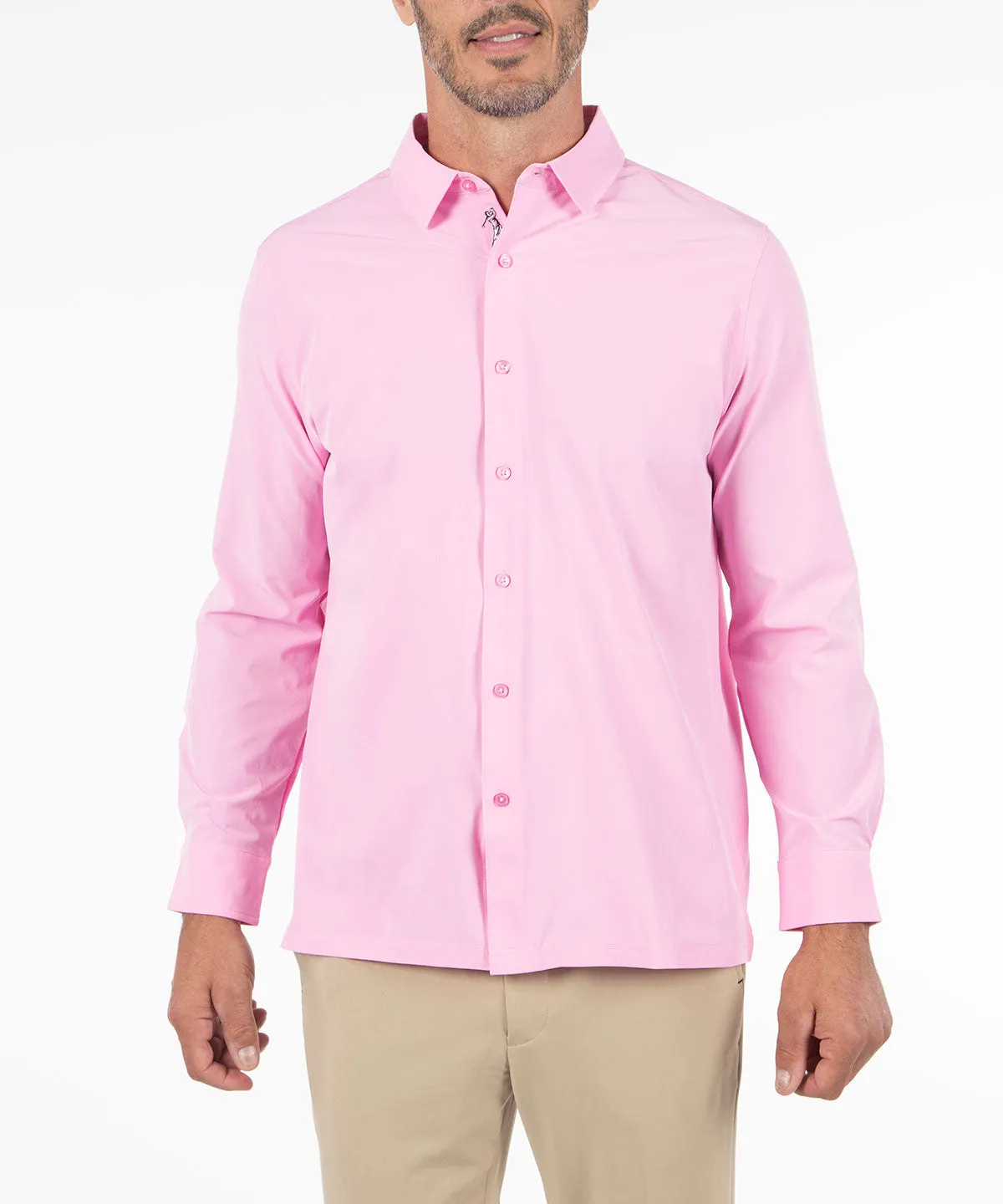 Performance Long Sleeve Poplin Shirt