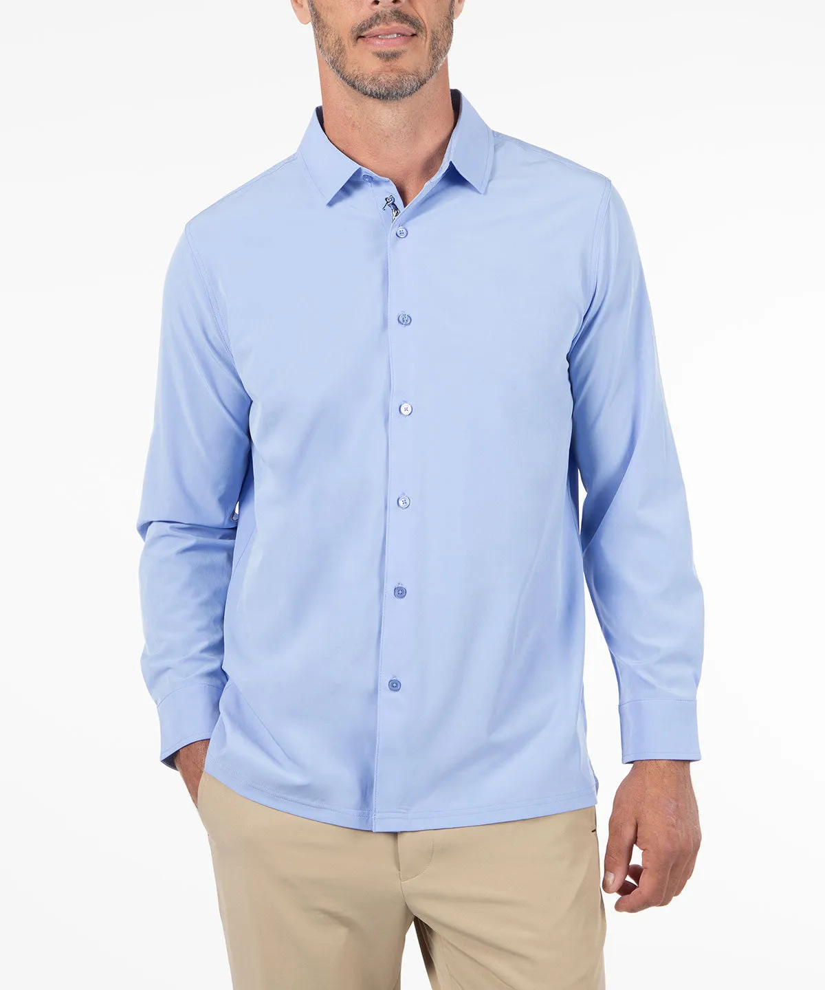 Performance Long Sleeve Poplin Shirt