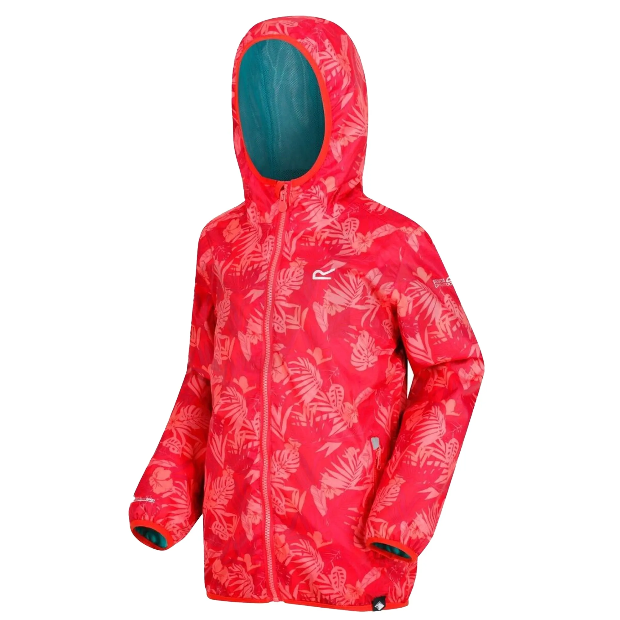 Regatta Kids Printed Lever Waterproof Jacket