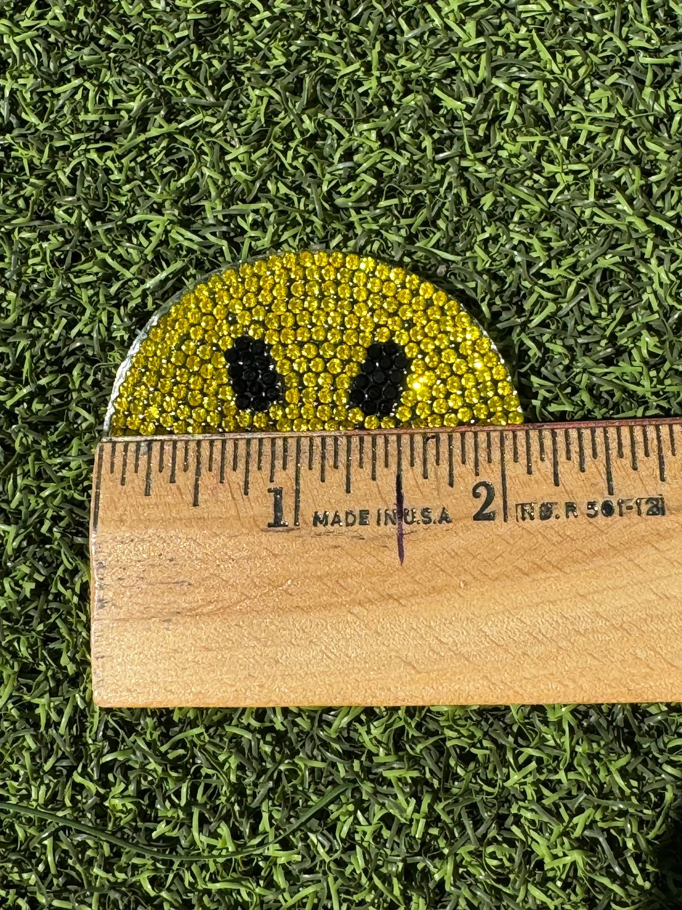 Smiley Face Iron On Patches