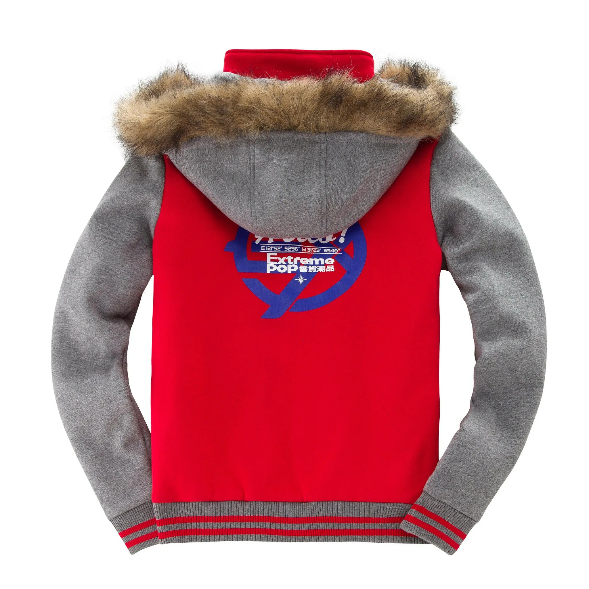 Storm Fur Zip-up Hoodie Jacket