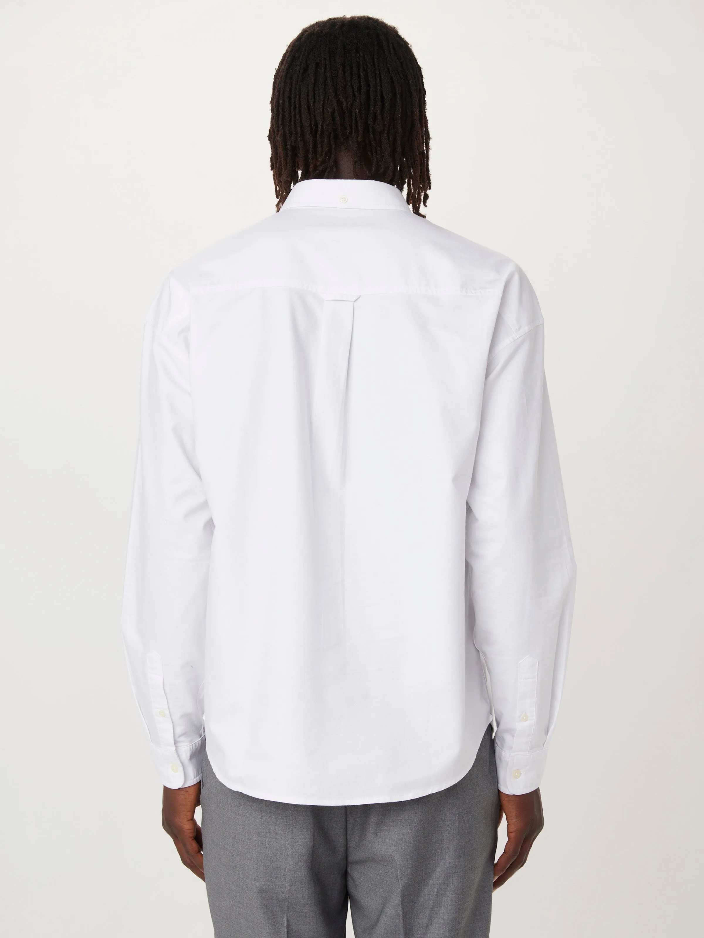 The Loose Oxford Shirt in White