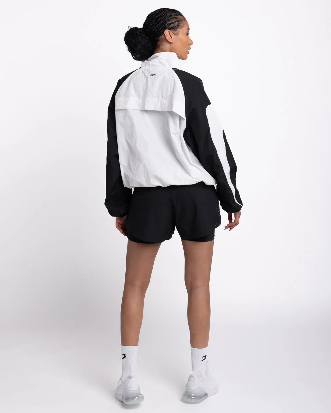 Tunero Track Jacket - White/Black