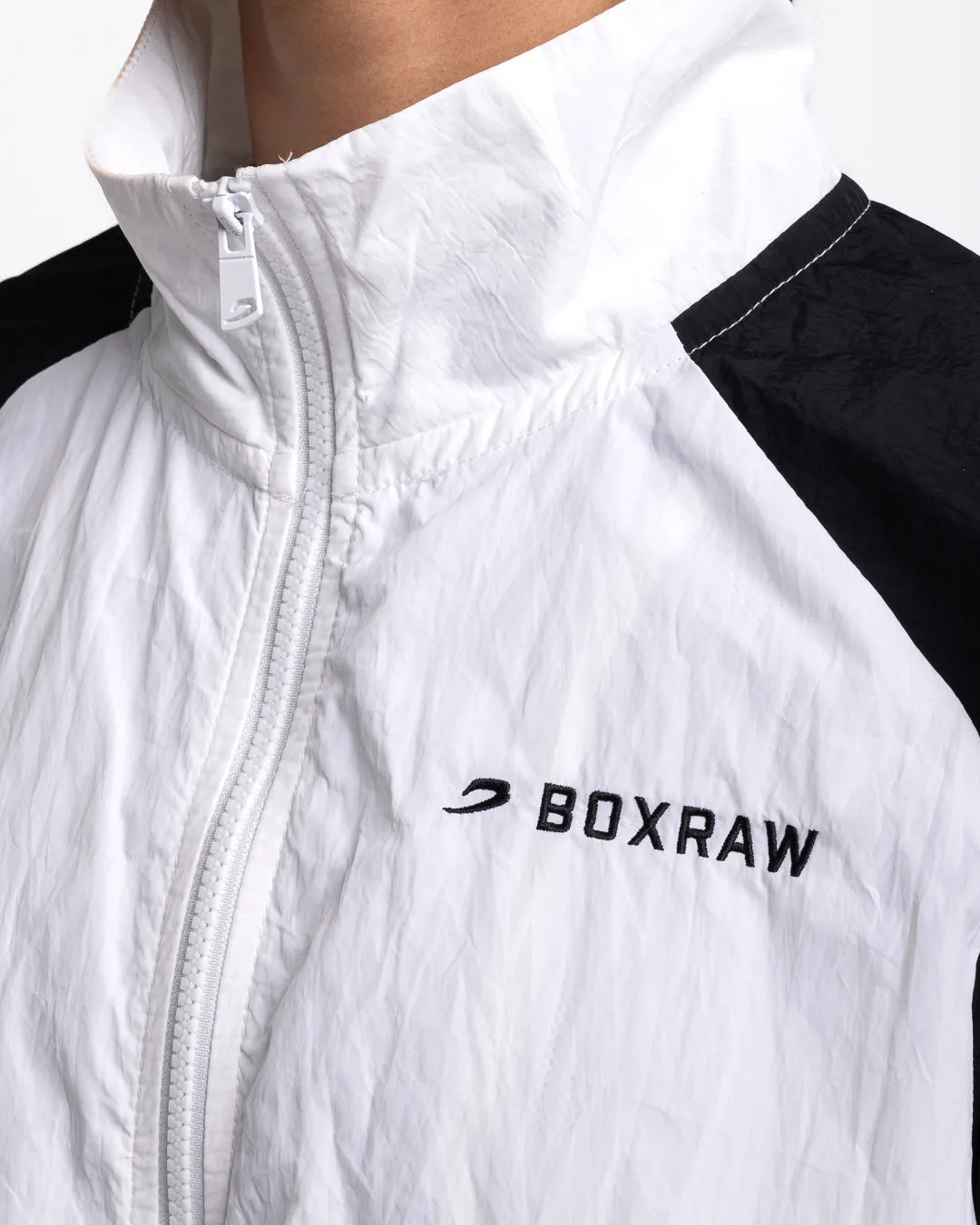 Tunero Track Jacket - White/Black