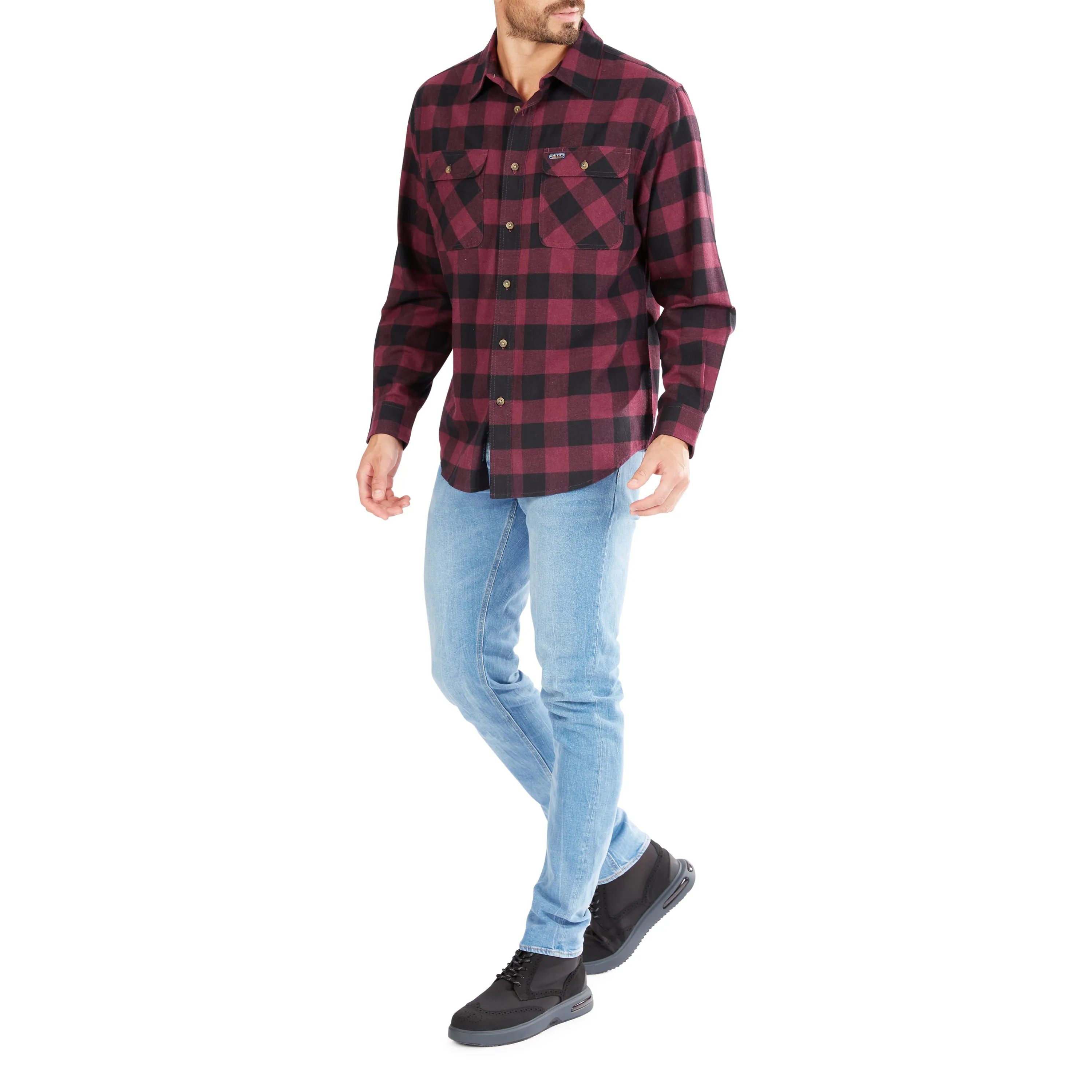 TWO-POCKET FLANNEL SHIRT