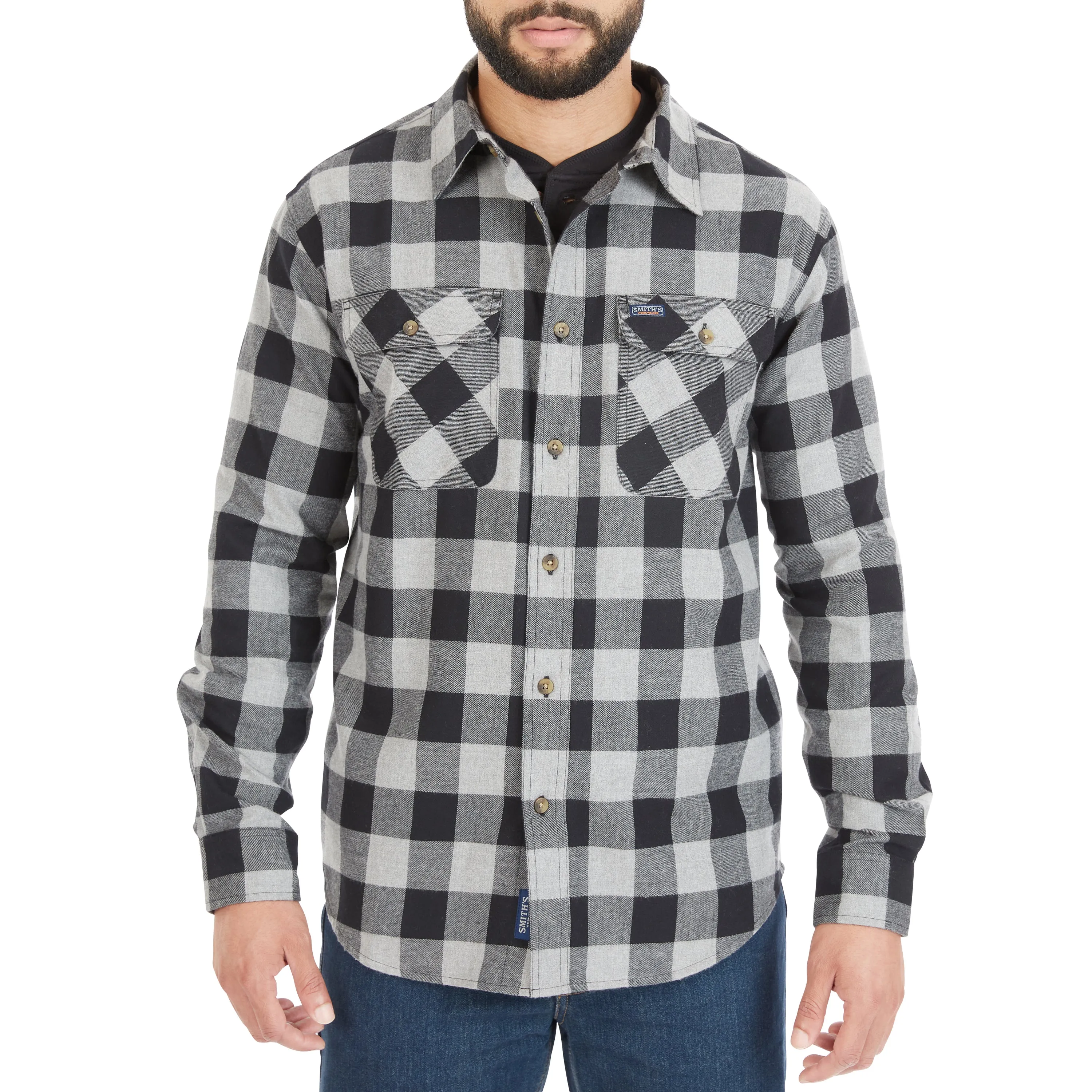 TWO-POCKET FLANNEL SHIRT