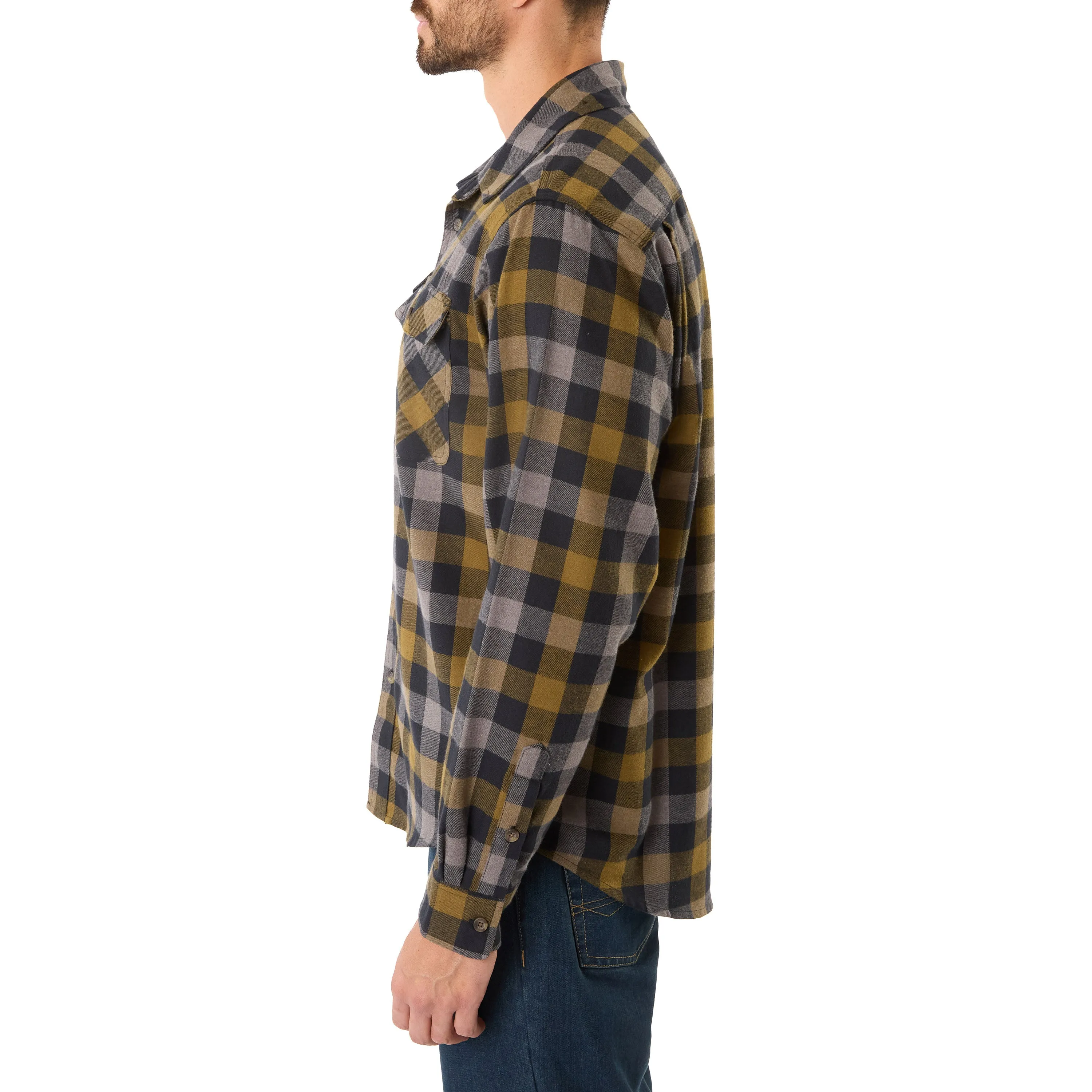 TWO-POCKET FLANNEL SHIRT