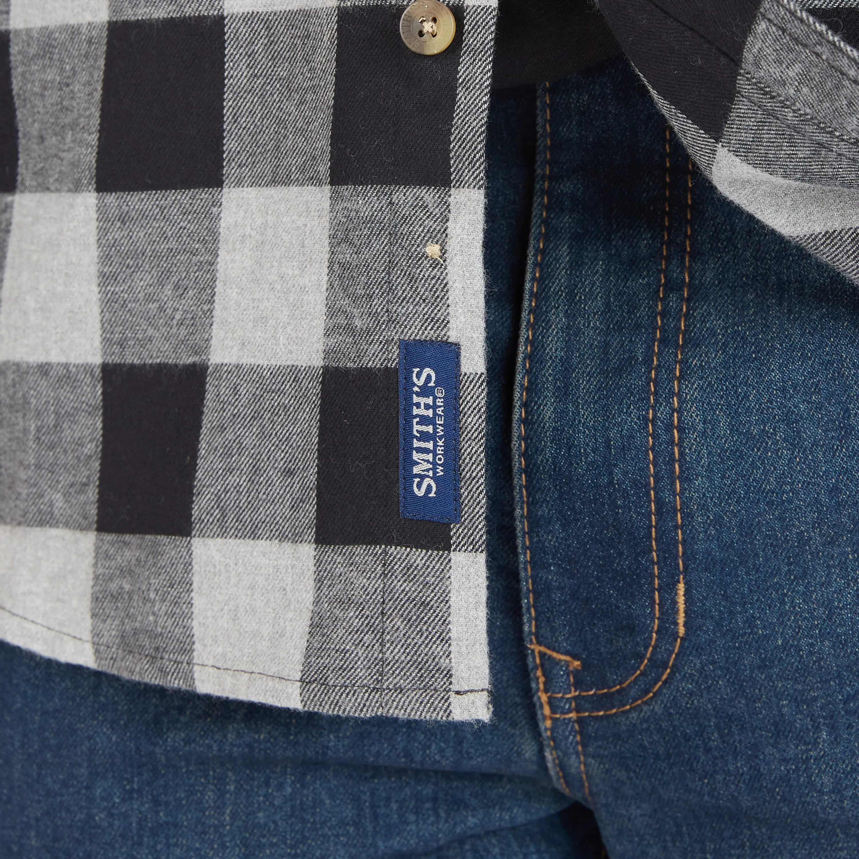 TWO-POCKET FLANNEL SHIRT