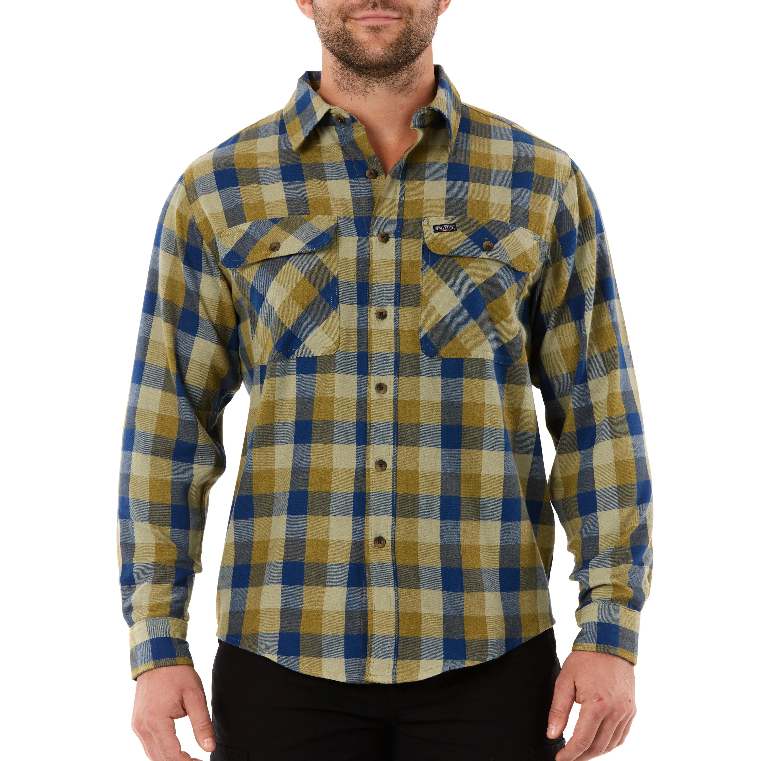 TWO-POCKET FLANNEL SHIRT