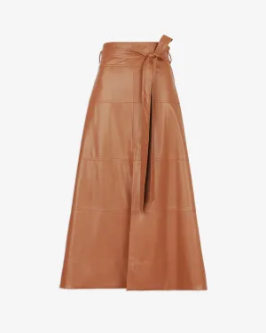 Vegan Leather Hudson Skirt