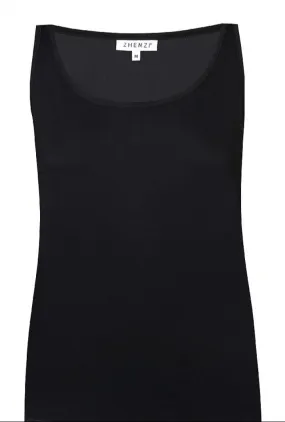 Zhenzi plain cotton cami vest